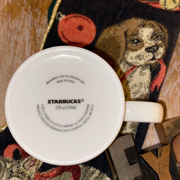 🆕🎄☕️🧜♀️STARBUCKS 12 oz. 2016 Holiday Ornament Ceramic Coffee Mug - Picture 4 of 8